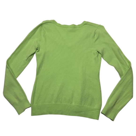 Lily Pulitzer Lime Green Sweater Sz S - Picture 2 of 10